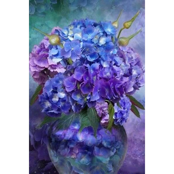 Hydrangea In Vase